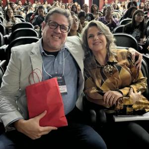 Dra. Débora Dummer Meira e Dr. Bartolomeu Acioli dos Santos (colaborador Instituto Aggeu Magalhães / Fiocruz Pernambuco).